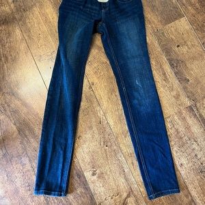 Inidigo Blue maternity leggings size small.